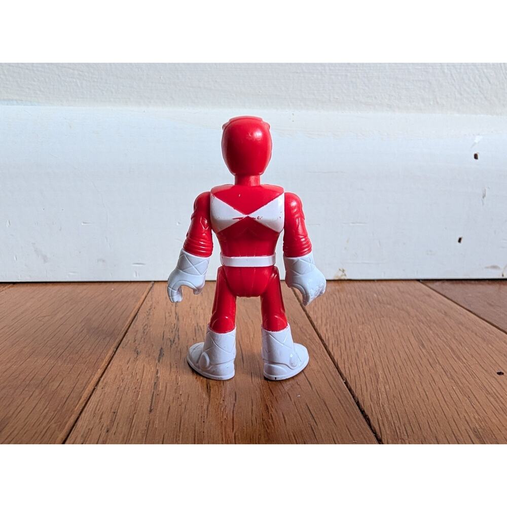 Imaginext Mighty Morphin Power Ranger Red Ranger Action Figure Tight Limbs - Picture 2 of 2